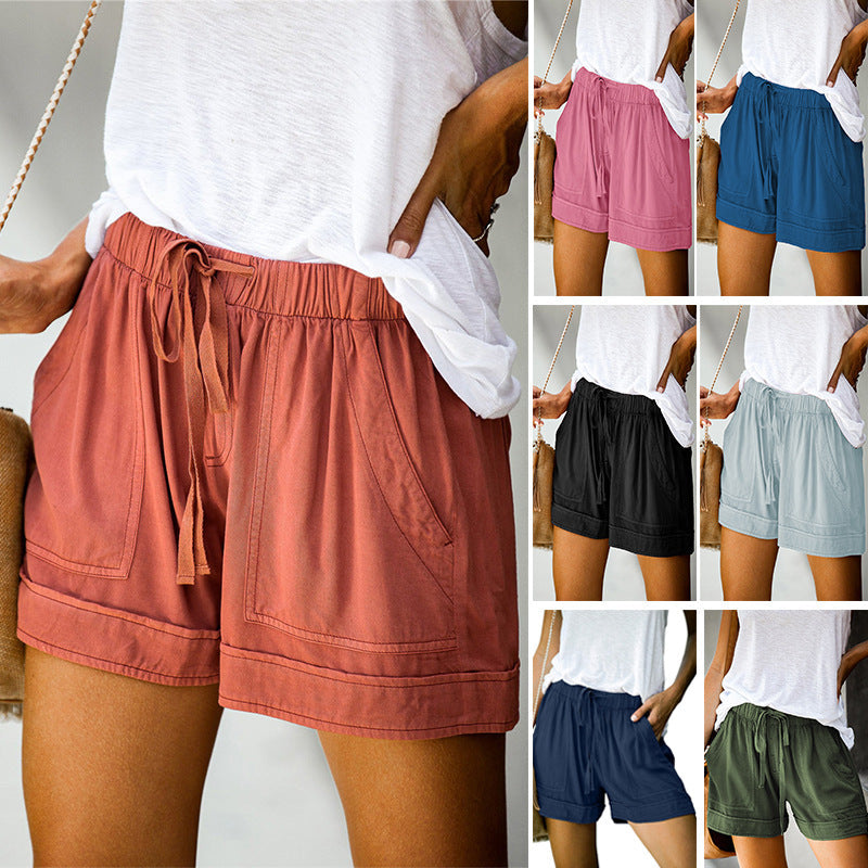 High Waisted Loose Shorts