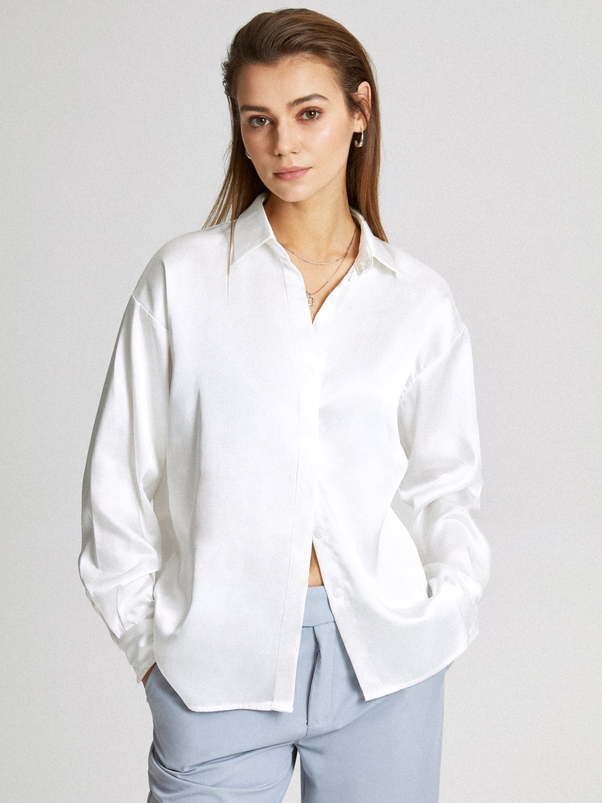 Casual Silk  Shirt