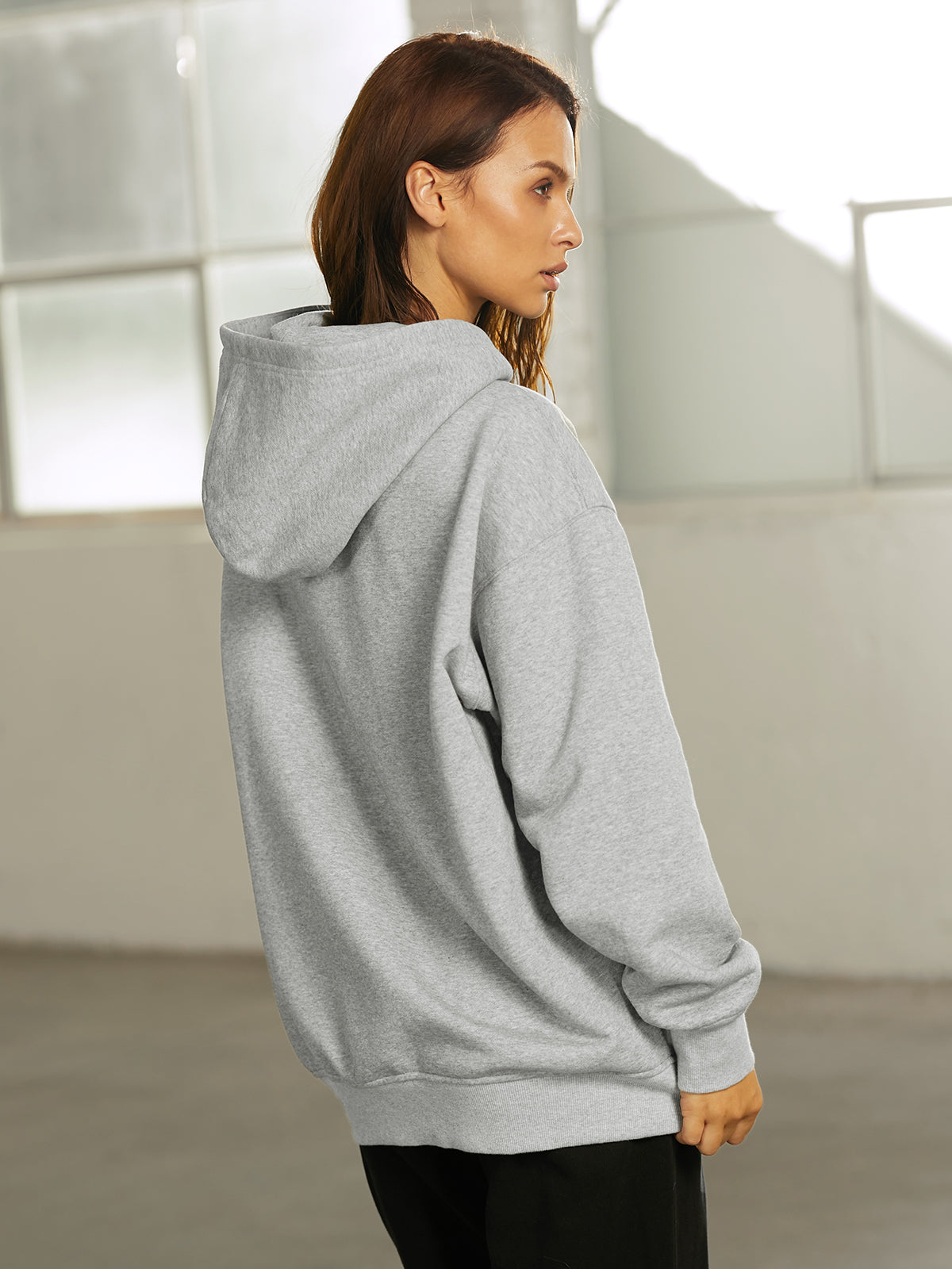 Oversized Everyday Zip Up Hoodie