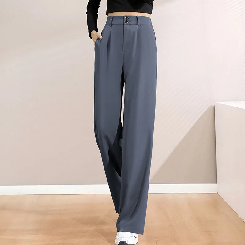 Wide Leg Tailored Pants