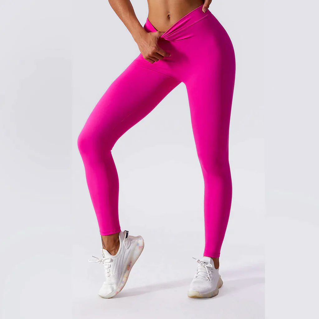 V-Cut Gym Leggings